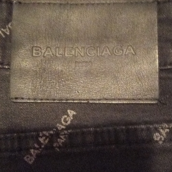 Men's size 36 Balenciaga Paris Jeans. Used - Picture 8 of 8
